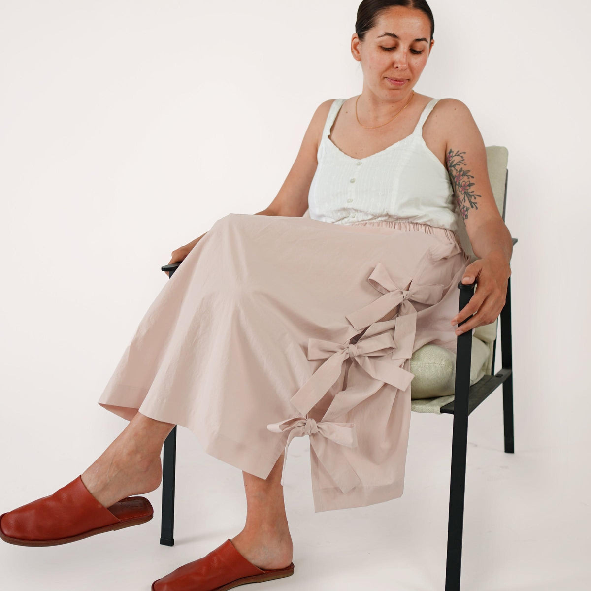 Matchy Matchy Sewing Club-Ballet Bow Skirt Pattern - PDF DOWNLOAD-sewing pattern-gather here online