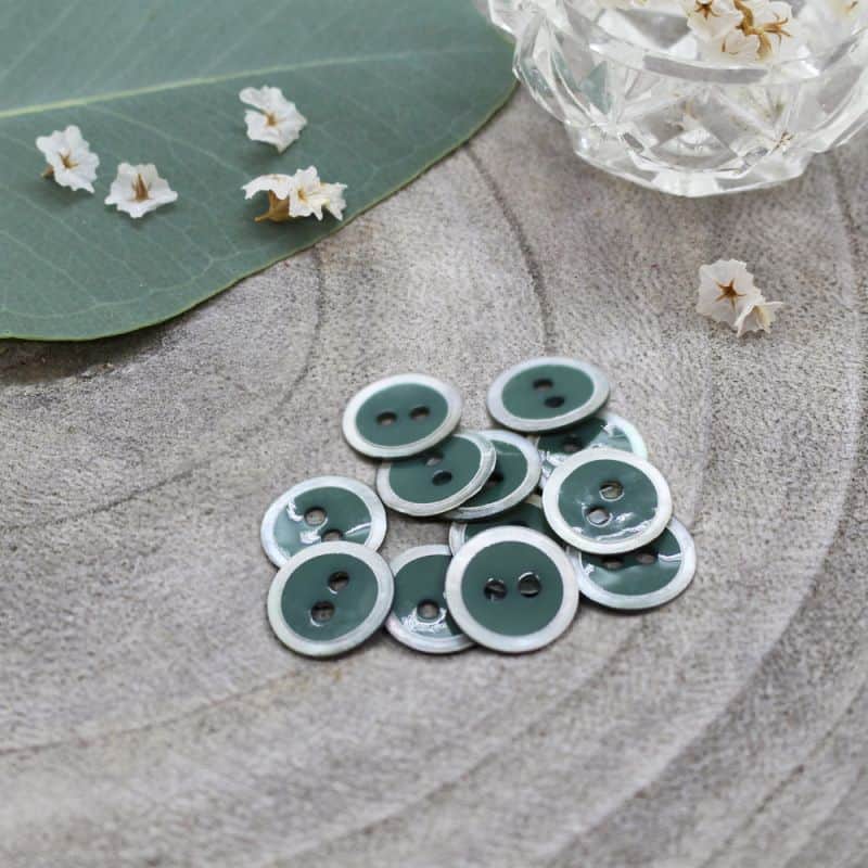 Atelier Brunette-10mm Halo Button (each)-button-18 Cactus-gather here online