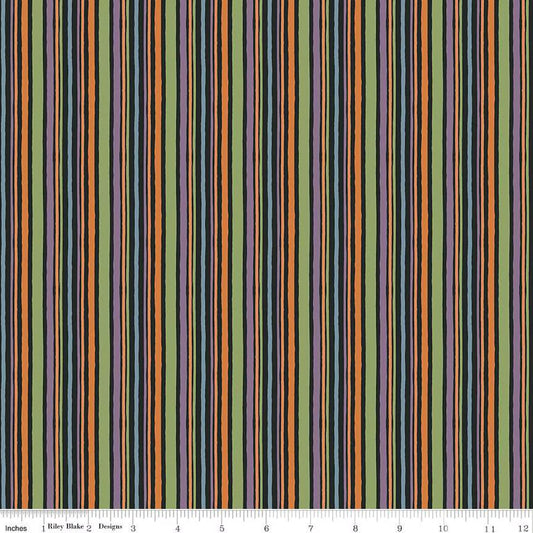 Riley Blake Designs-Stripes Black-fabric-gather here online