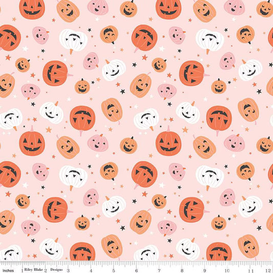 Riley Blake Designs-Pumpkins Blush-fabric-gather here online
