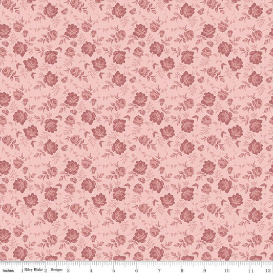 Riley Blake Designs-Tone-on-Tone Pink-fabric-gather here online