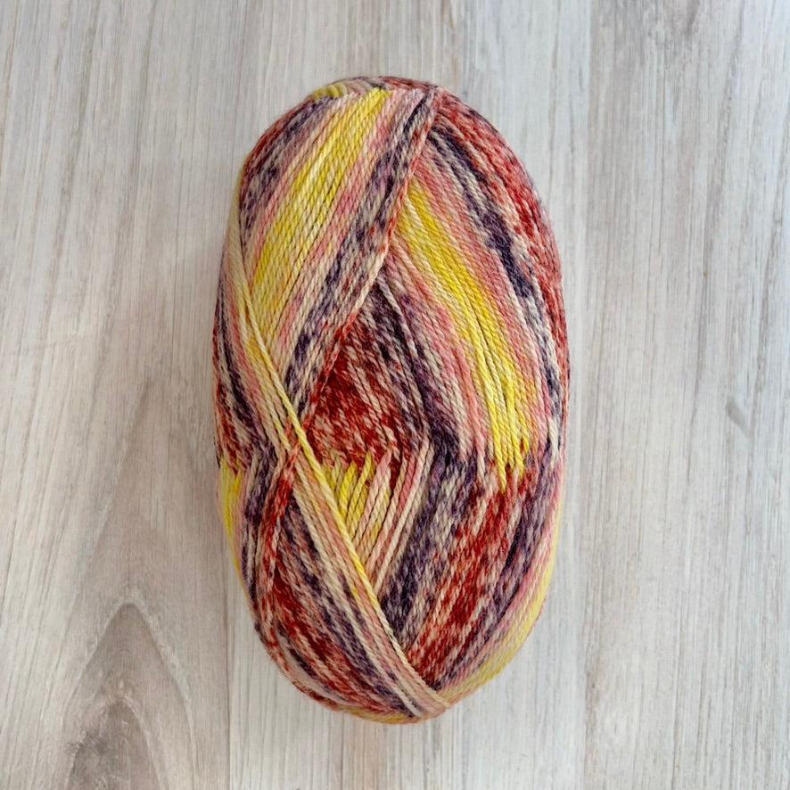 Retrosaria Rosa Pomar-Mondim-yarn-213 Red-Yellow Mix-gather here online