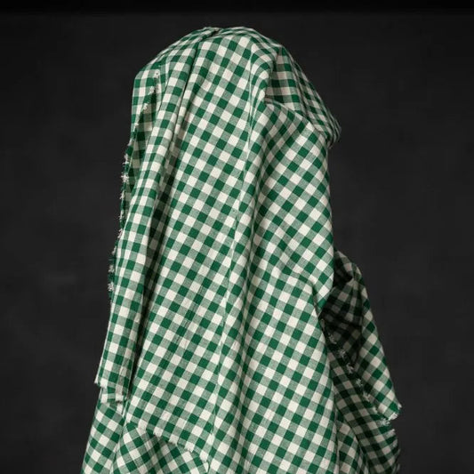 Merchant & Mills-Mini Toto Gingham Cotton/Linen-fabric-gather here online