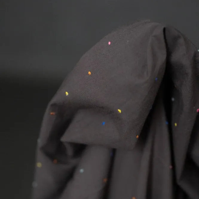 Merchant & Mills-Sagittarius Spot Embroidered Indian Cotton (Copy)-fabric-gather here online