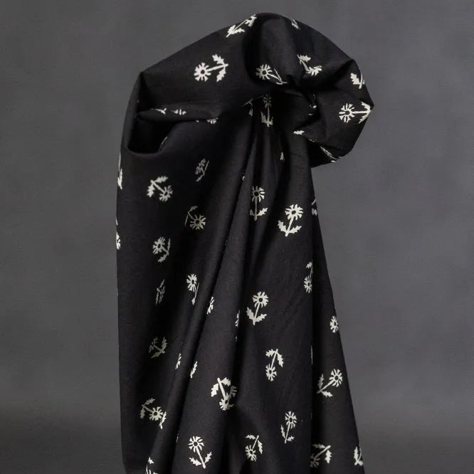 Merchant & Mills-Sylvie Block Print Indian Cotton-fabric-gather here online