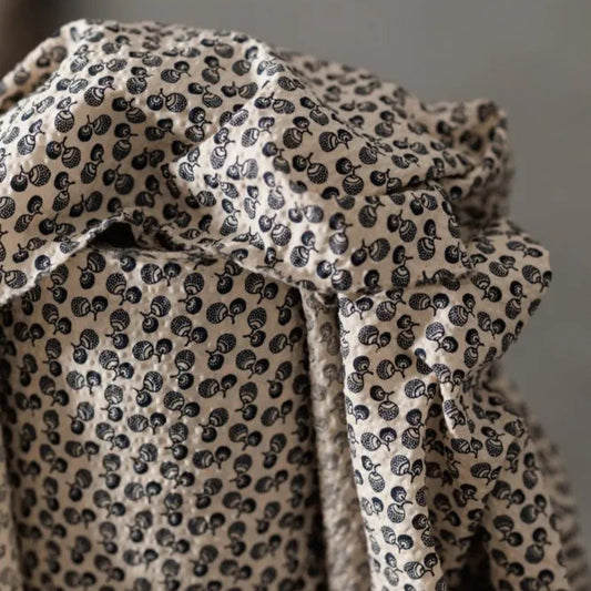Merchant & Mills-Donguri Organic Seersucker Jouy Blue-fabric-gather here online