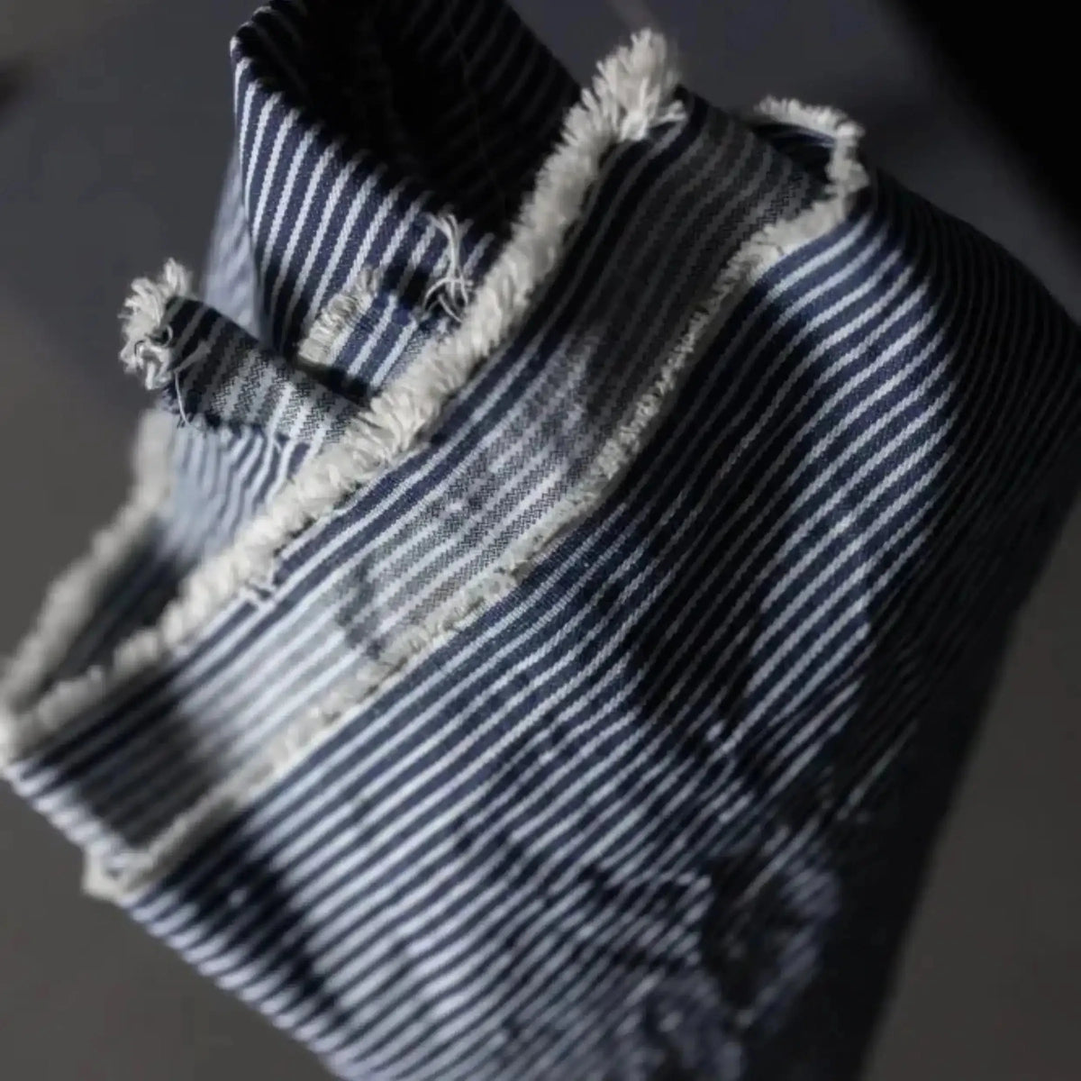 Merchant & Mills-Denim Blue Hickory Stripe Organic Denim-fabric-gather here online