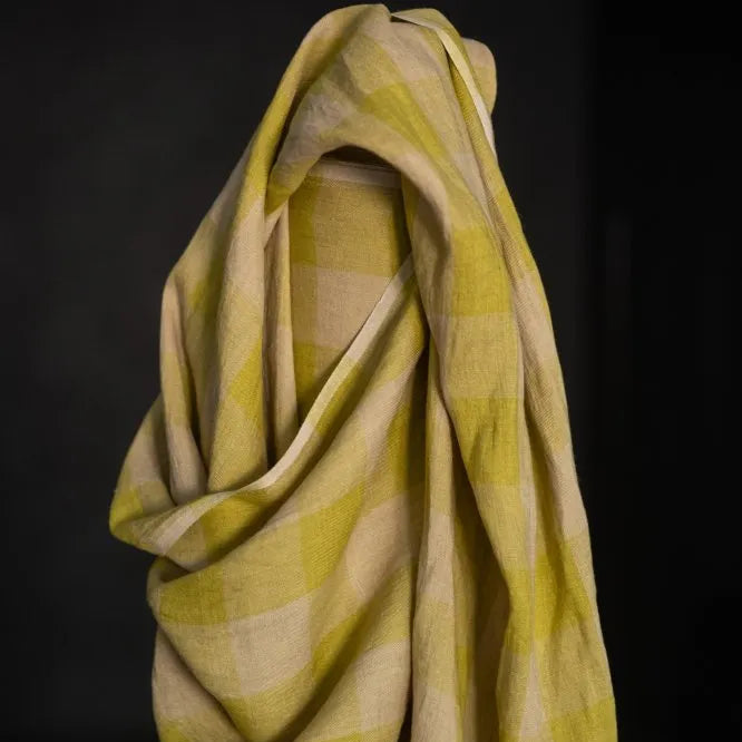 Merchant & Mills-Frosted Posset Laundered Linen-fabric-gather here online