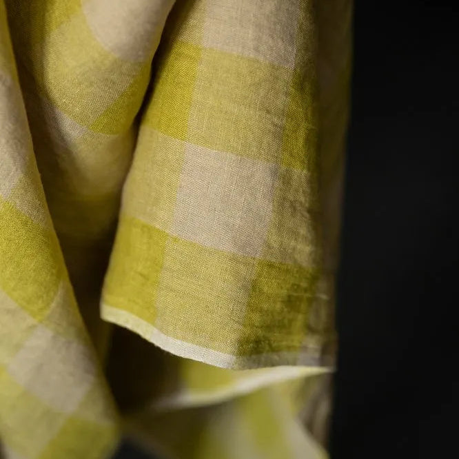 Merchant & Mills-Frosted Posset Laundered Linen-fabric-gather here online