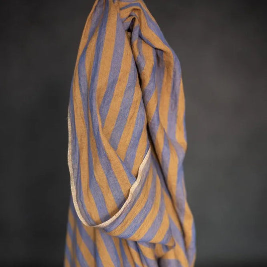 Merchant & Mills-Honey Plum Laundered Linen-fabric-gather here online