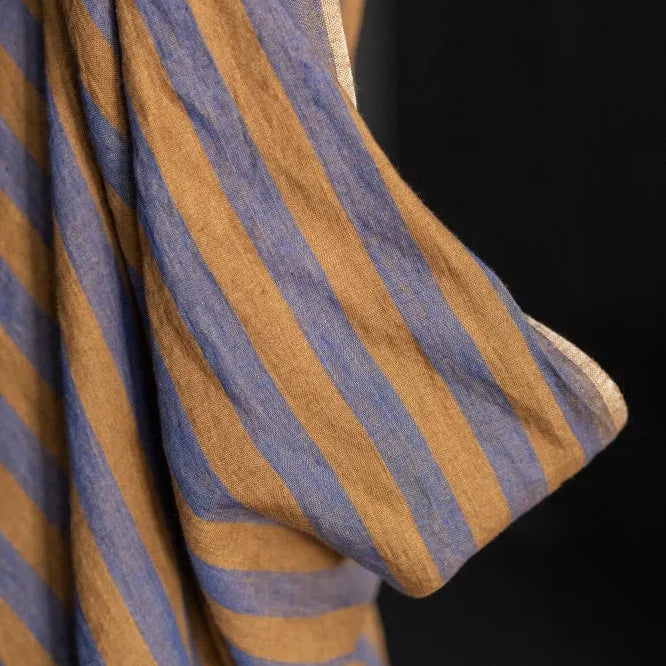 Merchant & Mills-Honey Plum Laundered Linen-fabric-gather here online