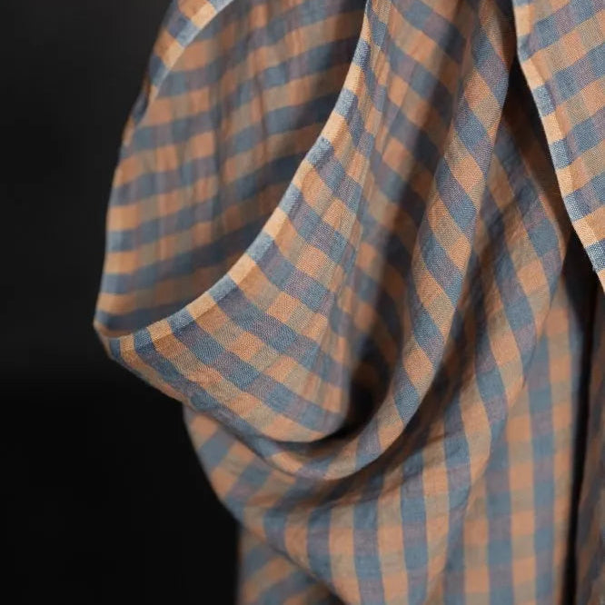Merchant & Mills-Lazy Lupins Laundered Linen-fabric-gather here online