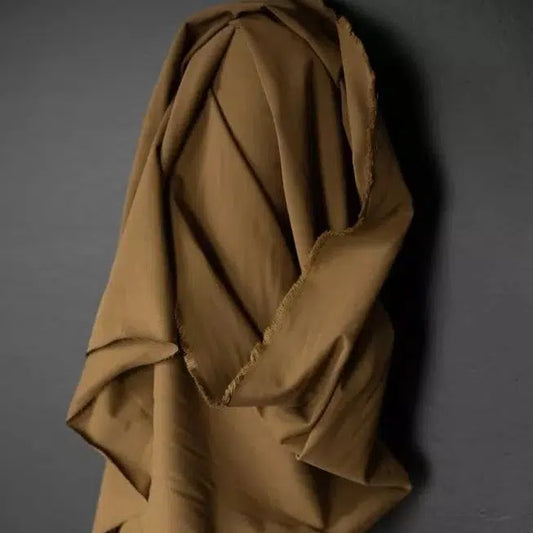 Merchant & Mills-Monty Tan 8oz Organic Sanded Twill-fabric-gather here online