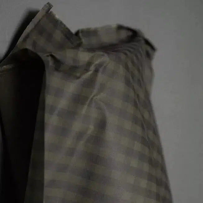 Merchant & Mills-Organic Traditional Gingham Oilskin Scottish Green-fabric-gather here online