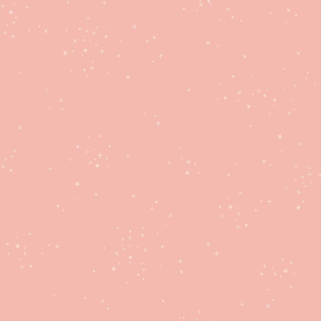 Cotton + Steel-REMNANT: Freckles, Flamingo 30% OFF 1.41 YDS-fabric remnant-gather here online