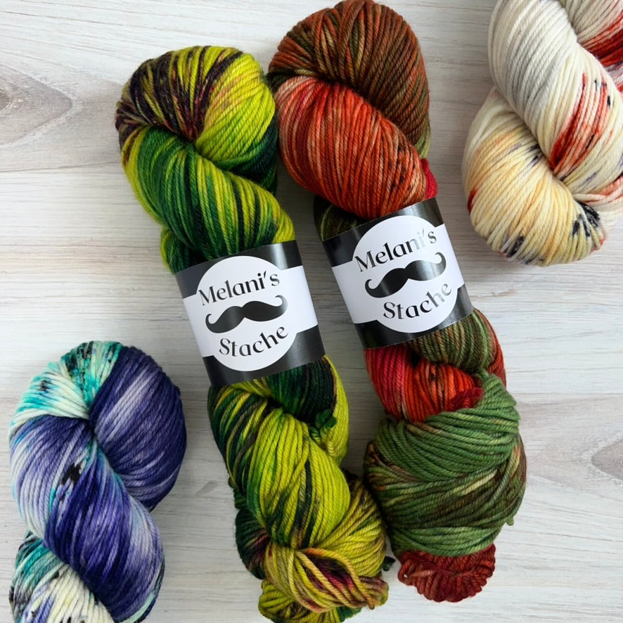 Melani's Stache-Basic DK-yarn-gather here online