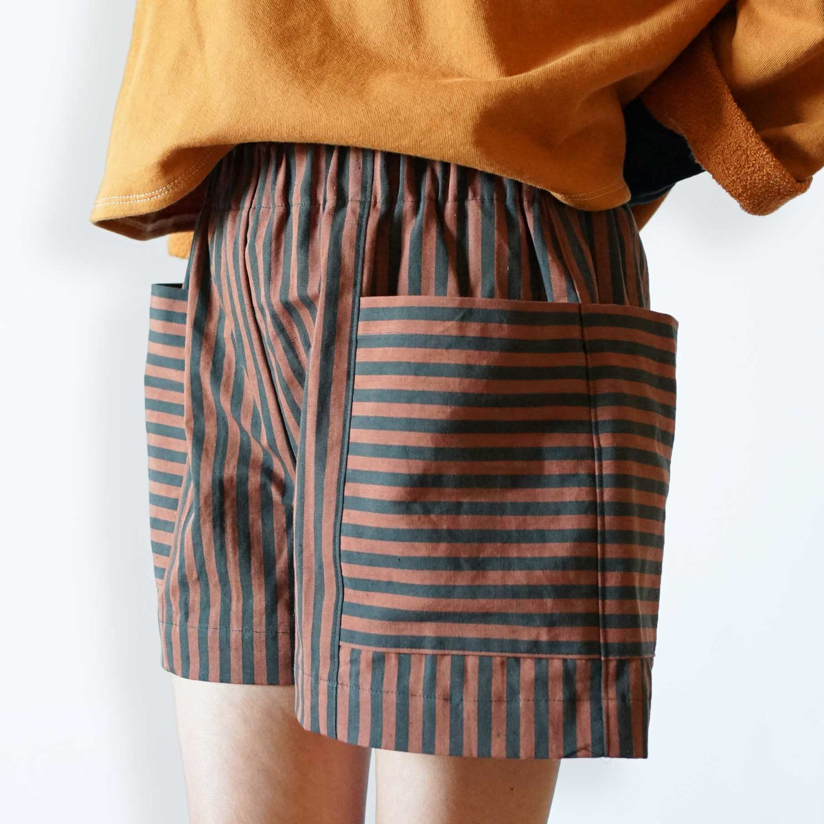 Matchy Matchy Sewing Club-Weekend Chore Shorts Pattern - PDF DOWNLOAD-sewing pattern-gather here online