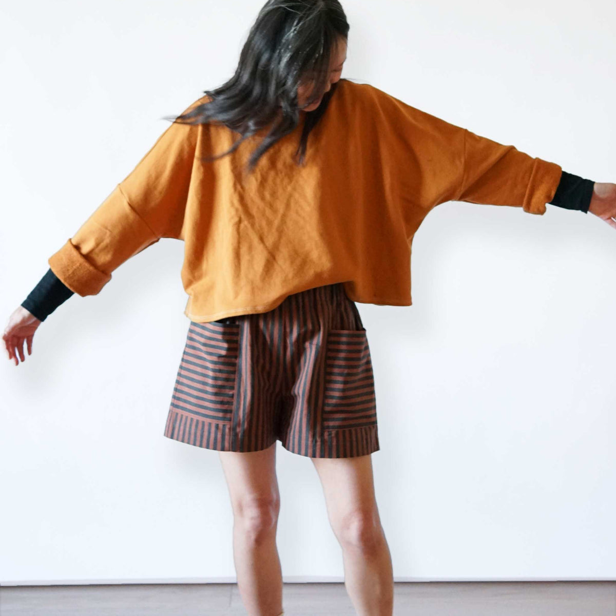 Matchy Matchy Sewing Club-Weekend Chore Shorts Pattern - PDF DOWNLOAD-sewing pattern-gather here online