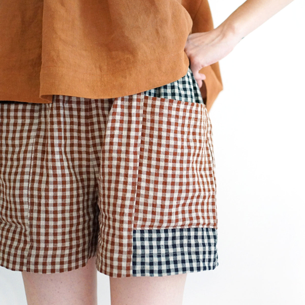 Matchy Matchy Sewing Club-Weekend Chore Shorts Pattern - PDF DOWNLOAD-sewing pattern-gather here online