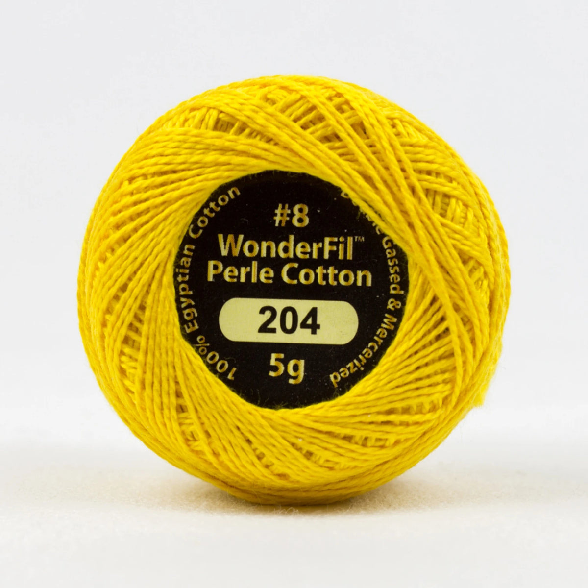 Wonderfil Threads-Eleganza 8wt Perle Cotton Solid-thread-204 Tangerine Yellow-gather here online