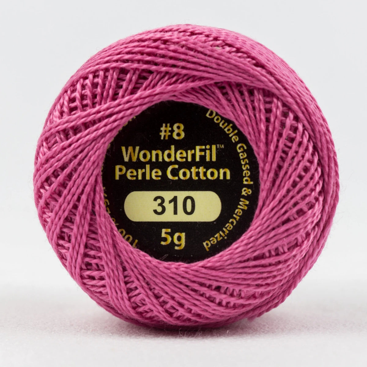 Wonderfil Threads-Eleganza 8wt Perle Cotton Solid-thread-310 Hot Pink-gather here online