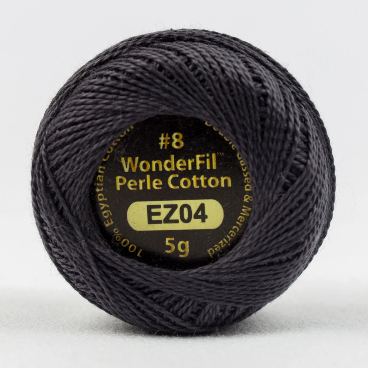 Wonderfil Threads-Eleganza 8wt Perle Cotton Solid-thread-EZ04 Manatee-gather here online
