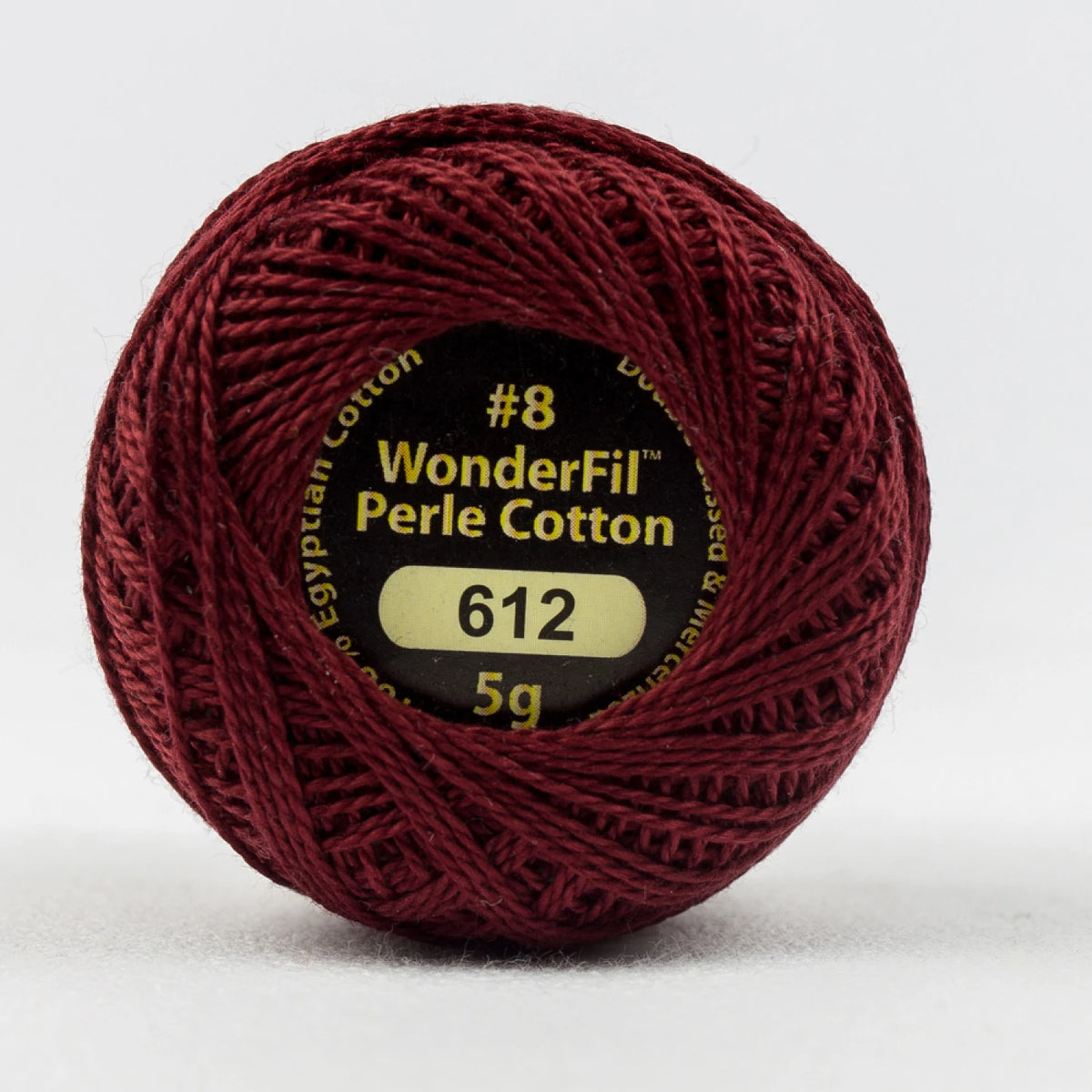 Wonderfil Threads-Eleganza 8wt Perle Cotton Solid-thread-612 Falu Red-gather here online
