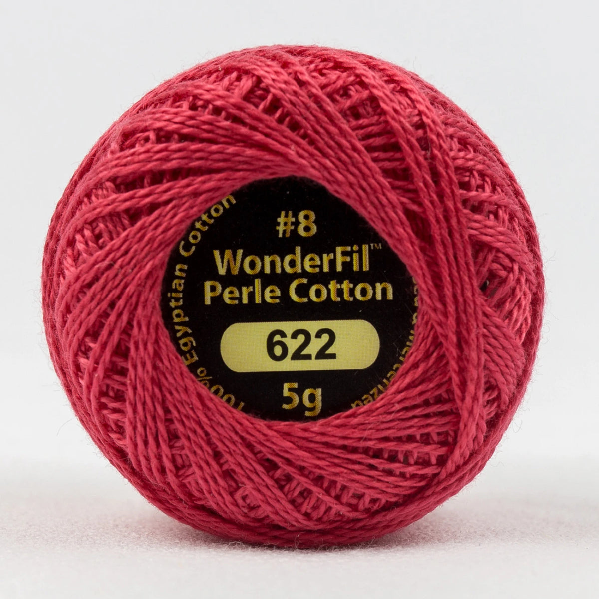 Wonderfil Threads-Eleganza 8wt Perle Cotton Solid-thread-622 Torch Red-gather here online