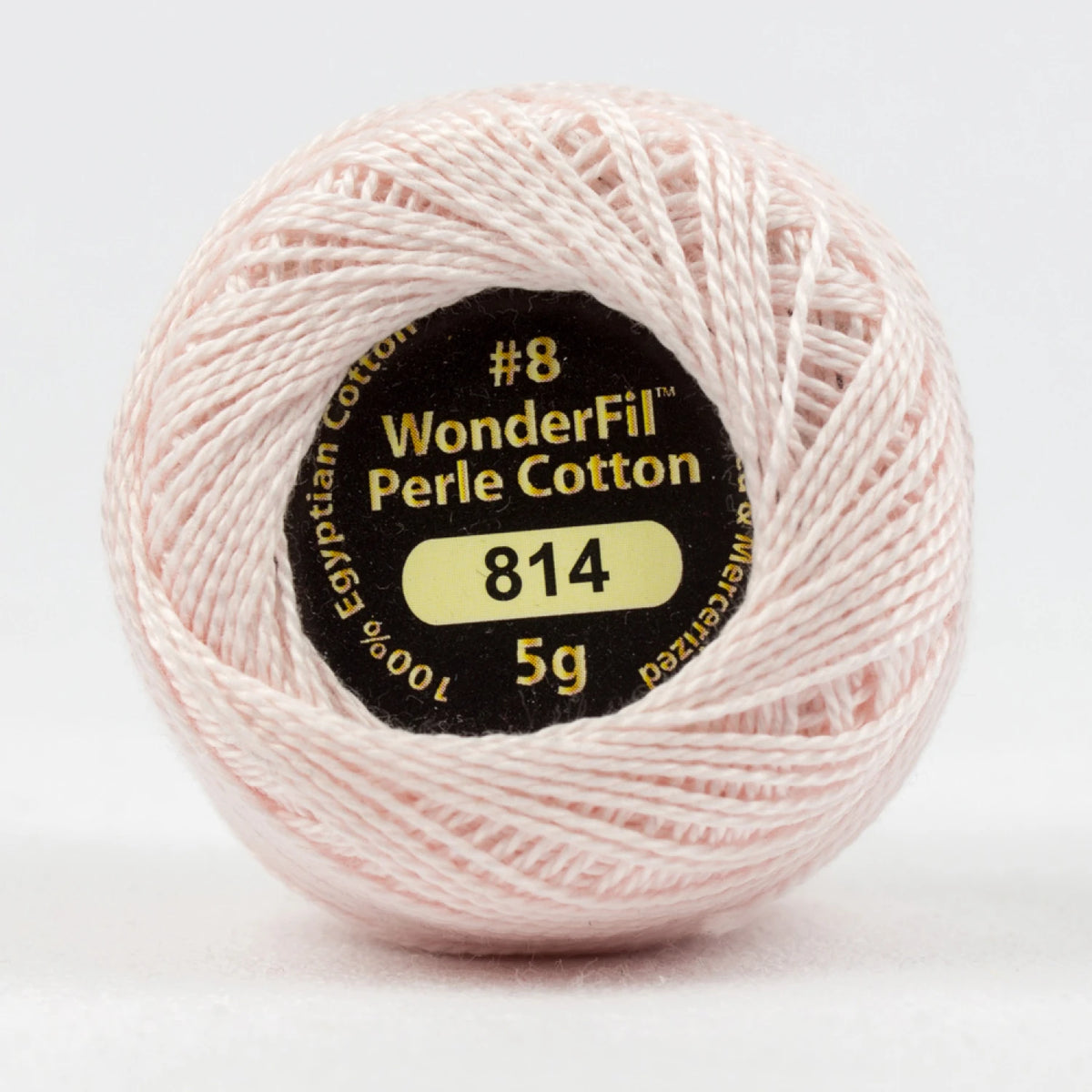 Wonderfil Threads-Eleganza 8wt Perle Cotton Solid-thread-814 Fair Pink-gather here online
