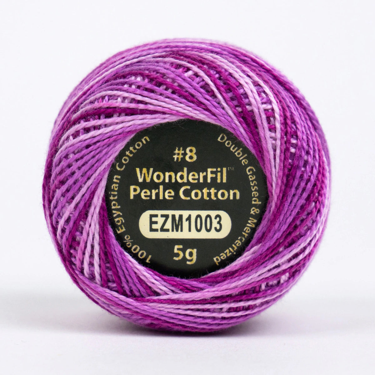 Wonderfil Threads-Eleganza 8wt Perle Cotton Variegated-thread-EZM1003 Fuchsia-gather here online