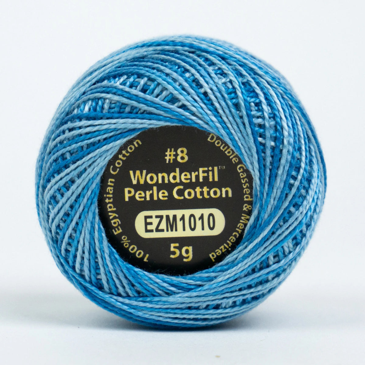 Wonderfil Threads-Eleganza 8wt Perle Cotton Variegated-thread-EZM1010 Oceanic-gather here online