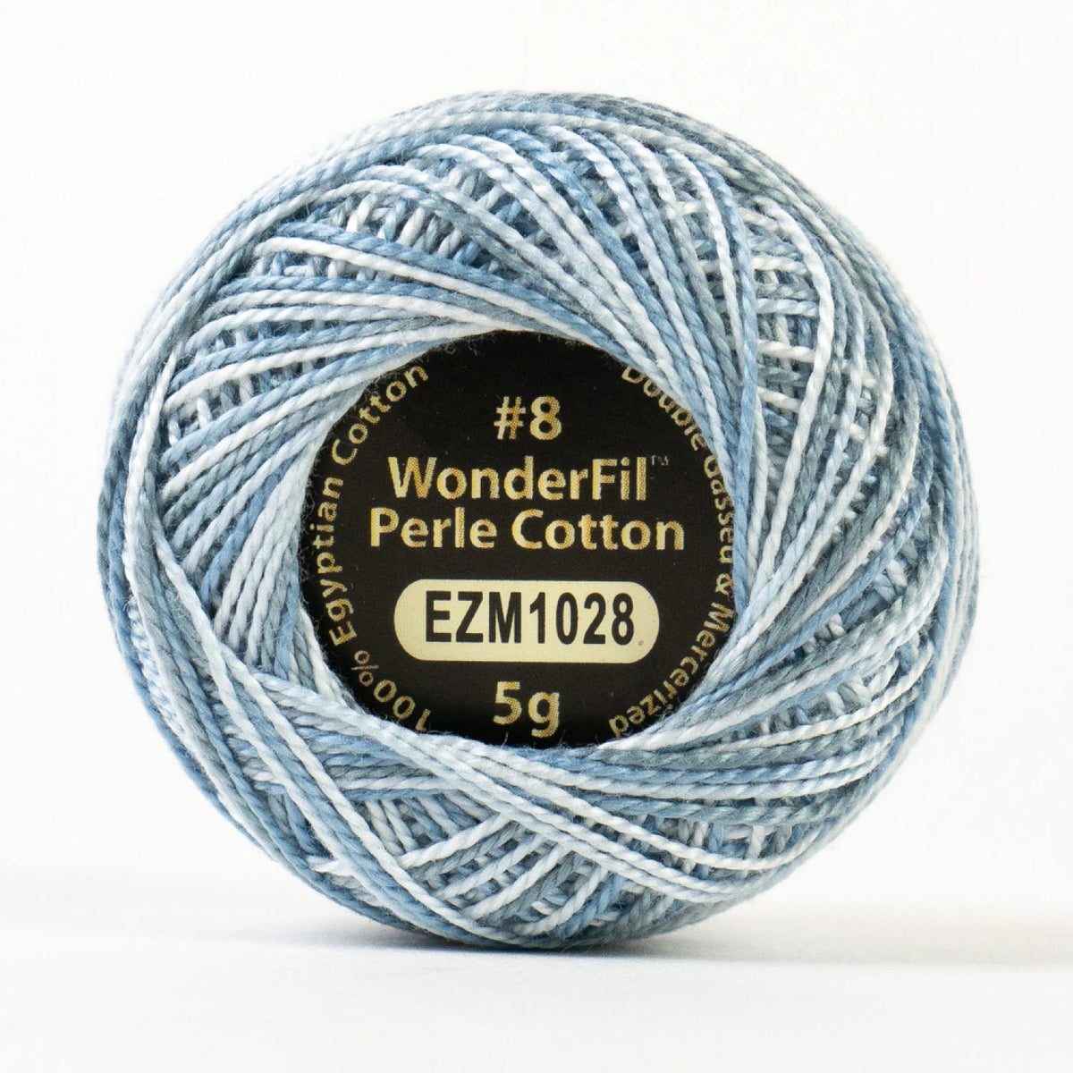 Wonderfil Threads-Eleganza 8wt Perle Cotton Variegated-thread-EZM1028 Arctic Wind-gather here online