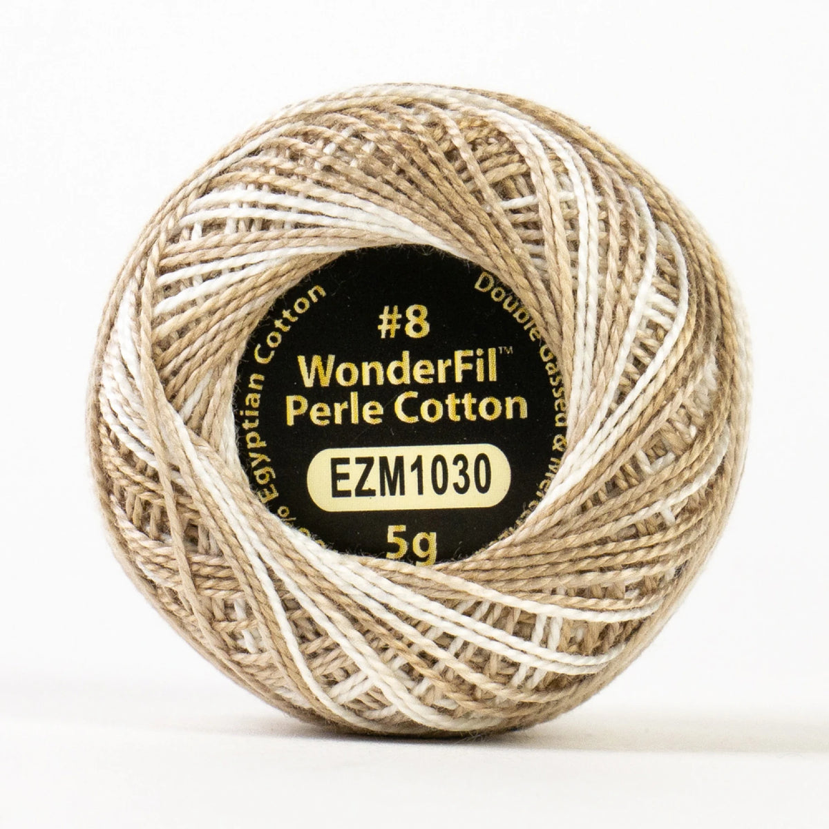 Wonderfil Threads-Eleganza 8wt Perle Cotton Variegated-thread-EZM1030 Linen-gather here online