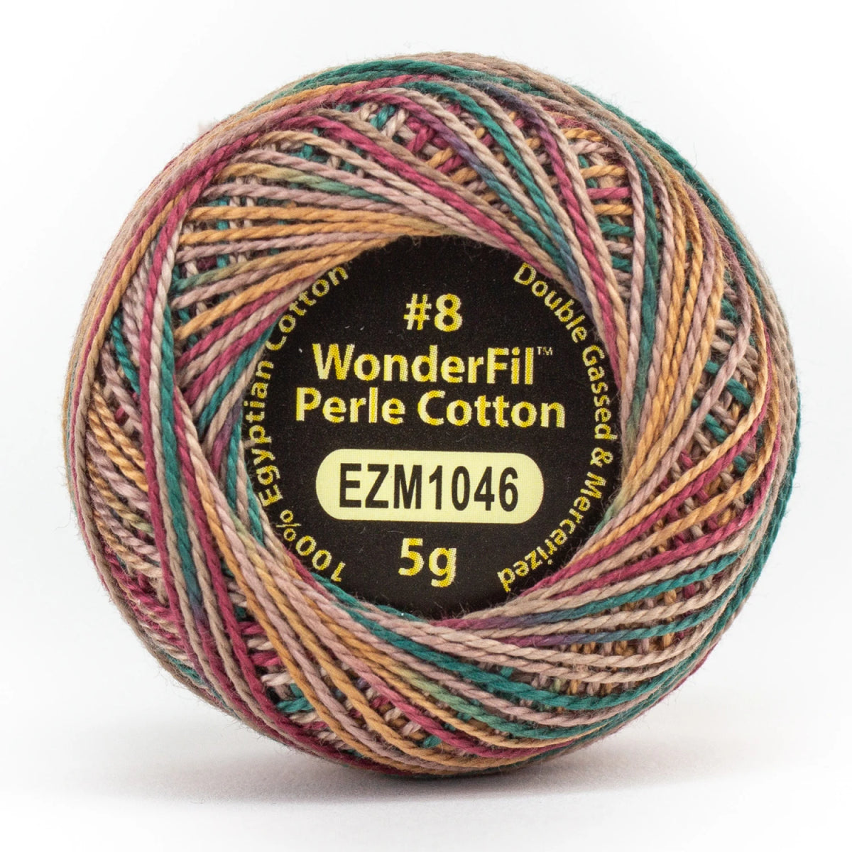 Wonderfil Threads-Eleganza 8wt Perle Cotton Variegated-thread-EZM1046 Cozy Den-gather here online