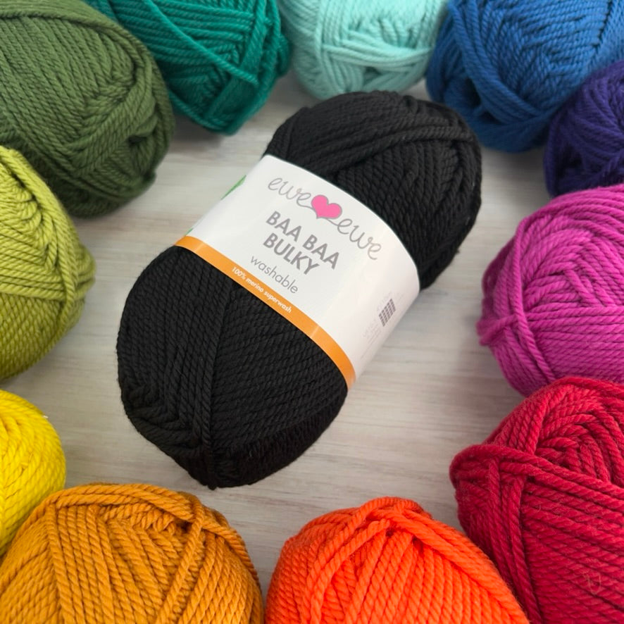 Ewe Ewe Yarn-Baa Baa Bulky-yarn-gather here online