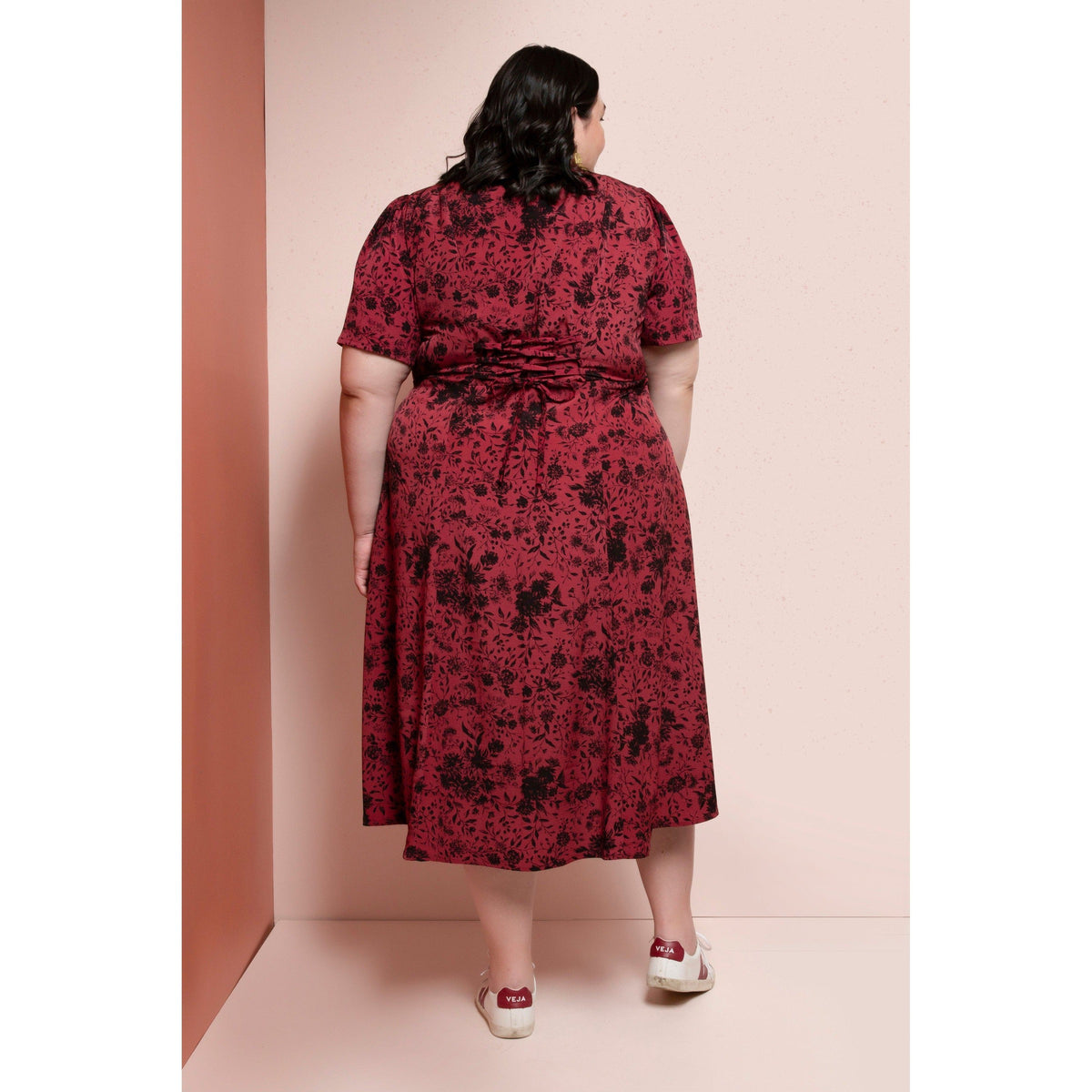 Friday Pattern Company-The Hughes Dress-sewing pattern-gather here online