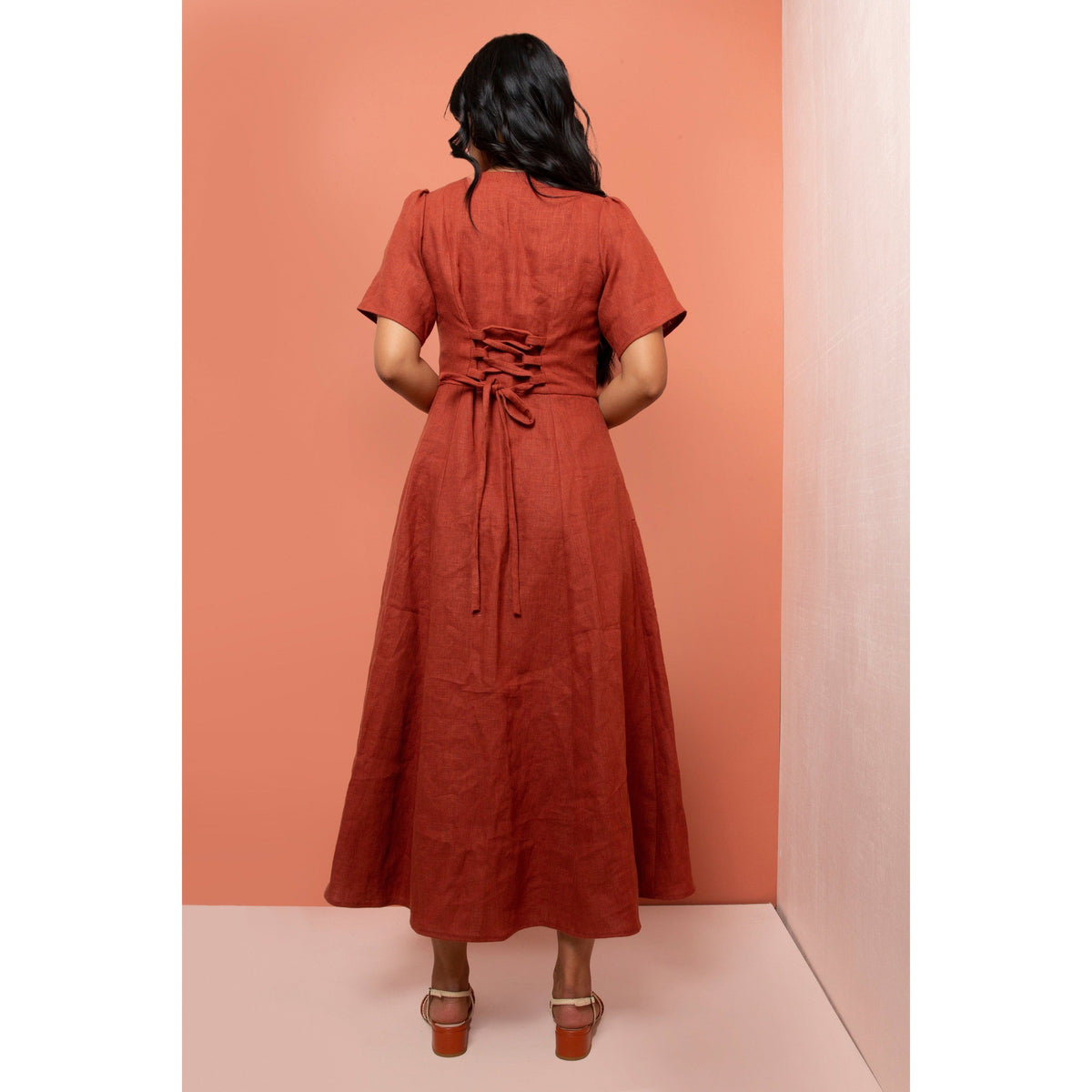 Friday Pattern Company-The Hughes Dress-sewing pattern-gather here online