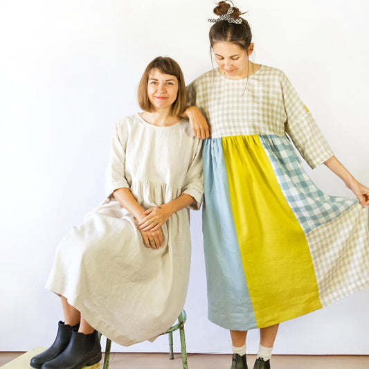 Matchy Matchy Sewing Club-Horizon Day Dress Pattern - PDF DOWNLOAD-sewing pattern-gather here online