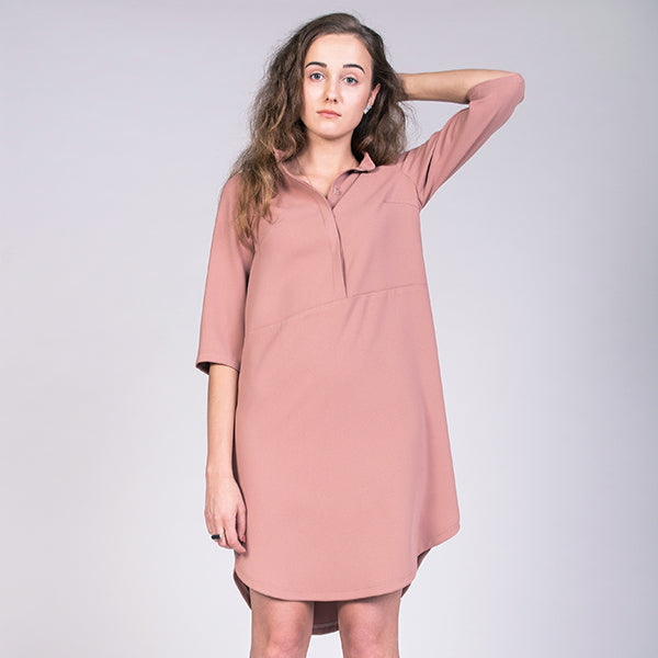Named Clothing-Helmi Trench Blouse & Tunic Dress Pattern - PDF DOWNLOAD-sewing pattern-gather here online