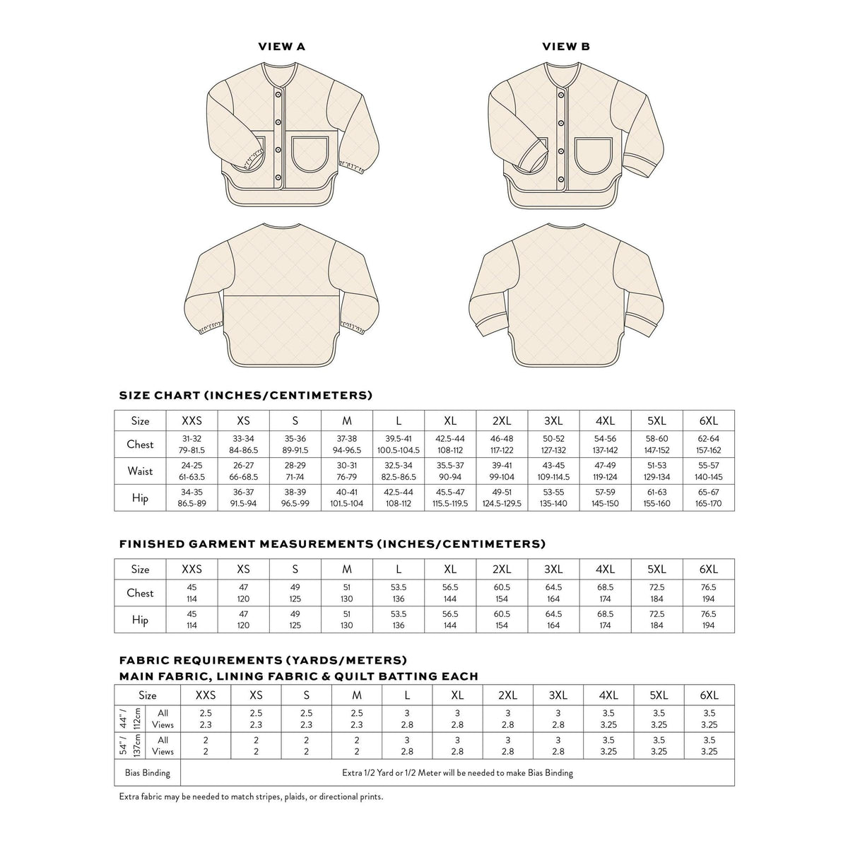 Matchy Matchy Sewing Club-Homebody Quilted Jacket Pattern - PDF DOWNLOAD-sewing pattern-gather here online