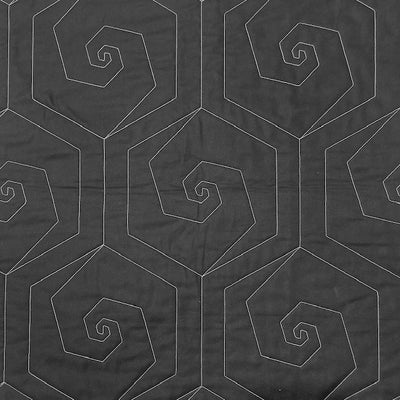 gather here quilting services-Edge to Edge (E2E) Quilting patterns-quilting services-Hexagon Spiral-gather here online