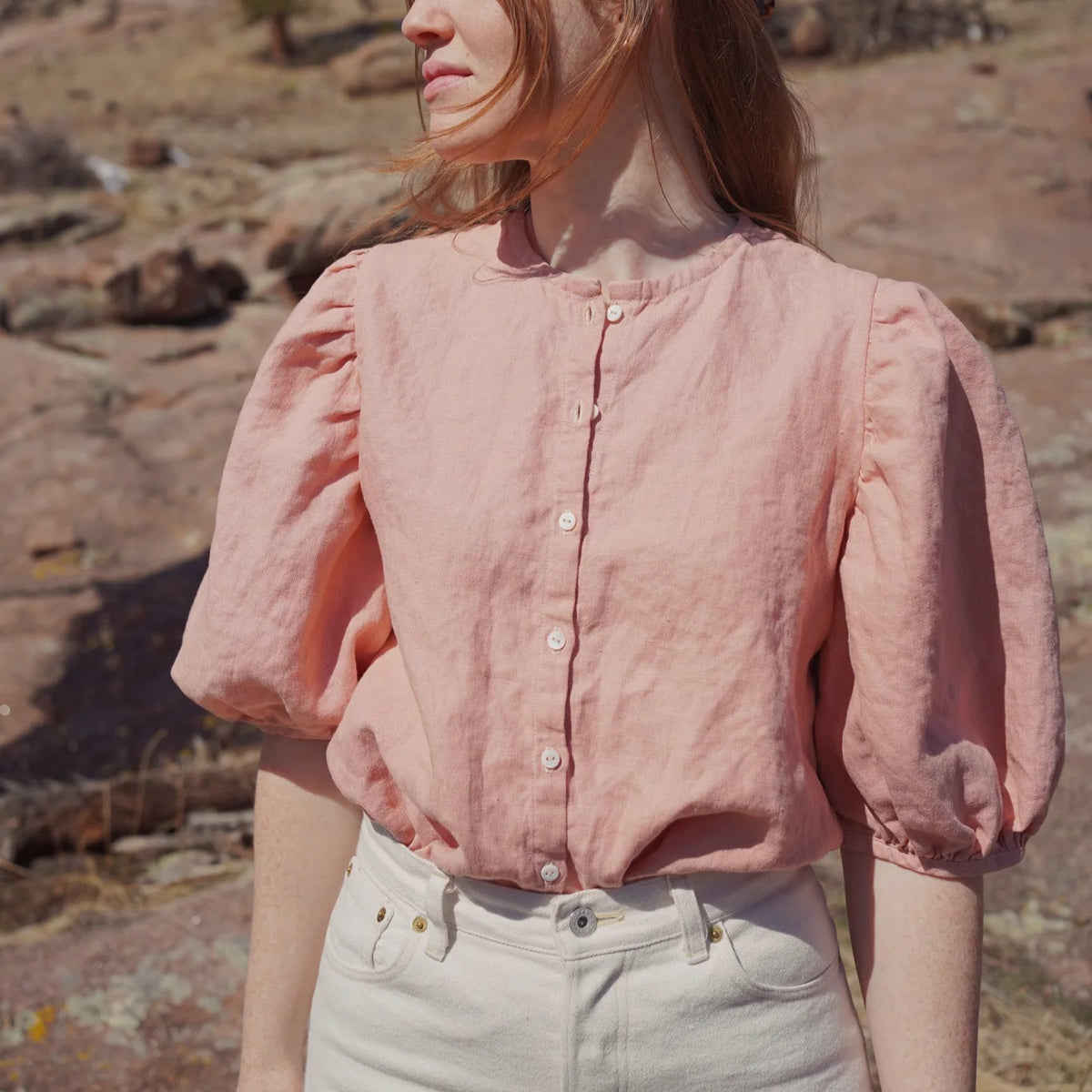 Anna Allen Patterns-Anthea Blouse + Dress Pattern - PDF DOWNLOAD-sewing pattern-gather here online
