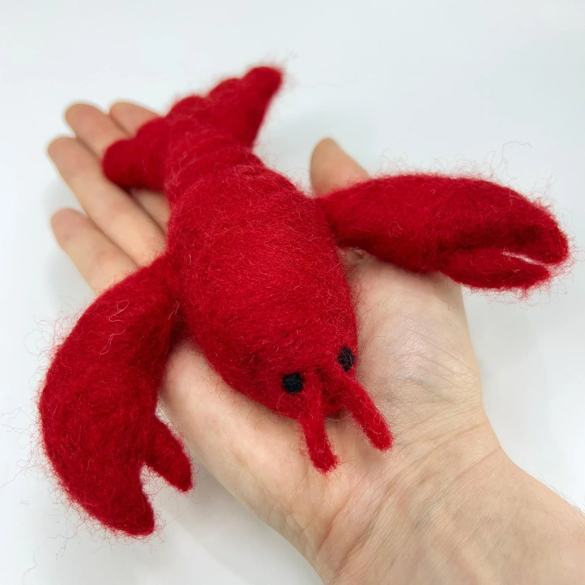 gather here classes-Needle Felted Lobster-class-gather here online
