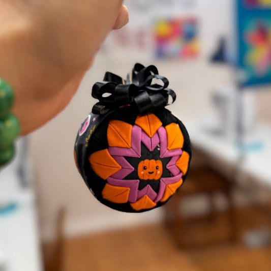 gather here classes-Quilted Fabric Ornament-class-gather here online