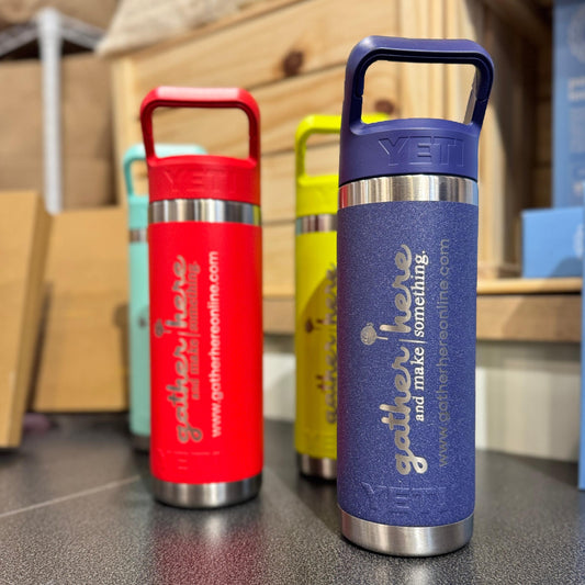 gather here-Gather Here YETI Water Bottle - Moondust 18oz-accessory-gather here online