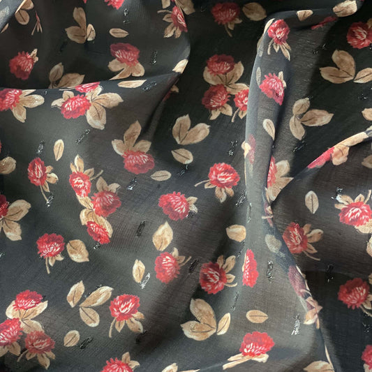 Vingtsept-Metallic Embroidered Poly - Lempicka-fabric-gather here online