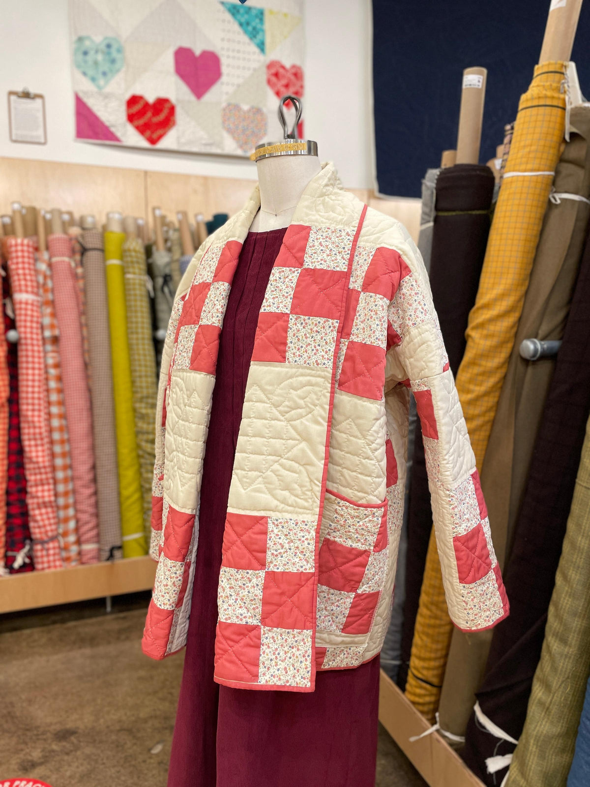 gather here classes-CMQG Quilted Coat/Vest - 2 sessions-class-gather here online