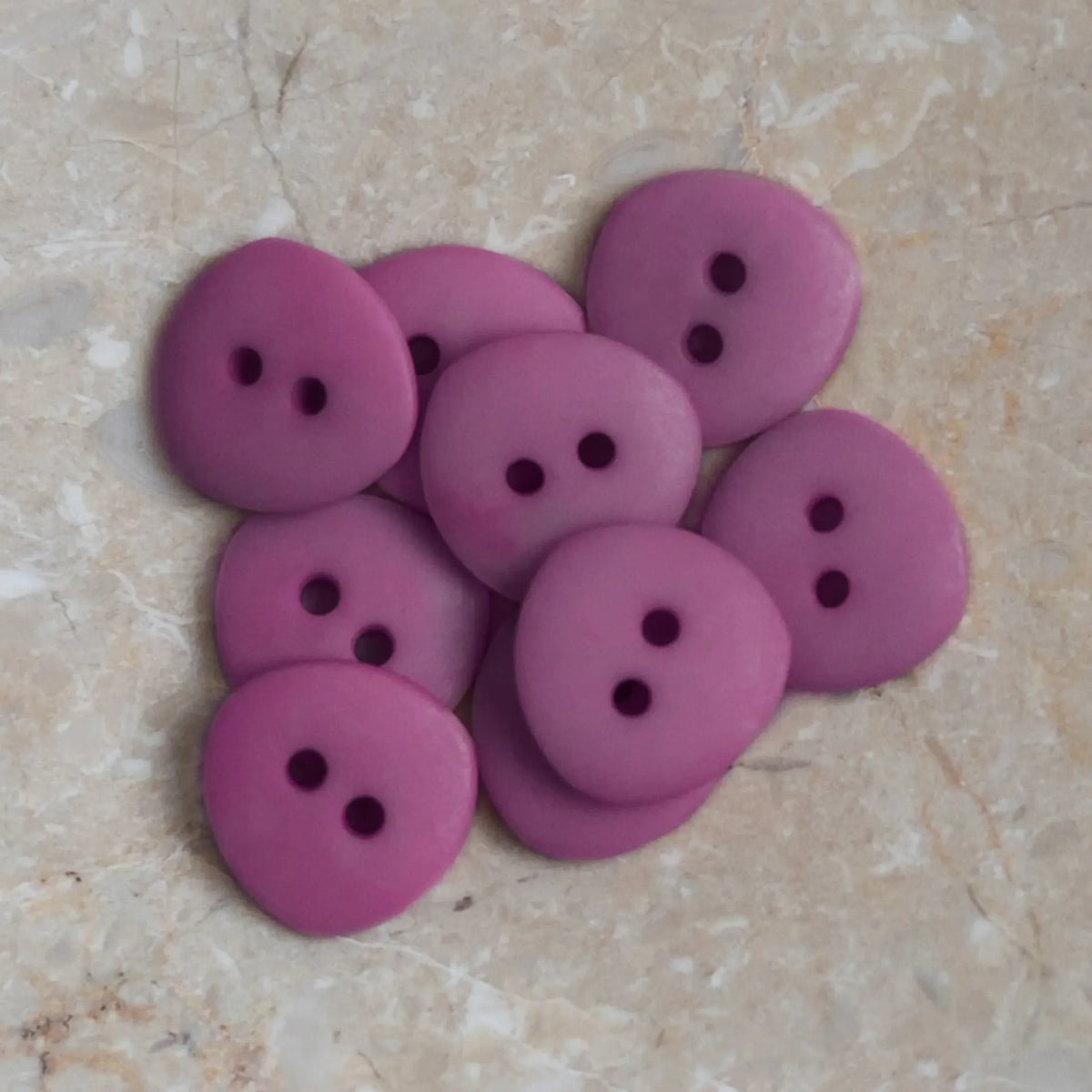 Atelier Brunette-12mm Jaipur Button (each)-button-Bubble Gum-gather here online