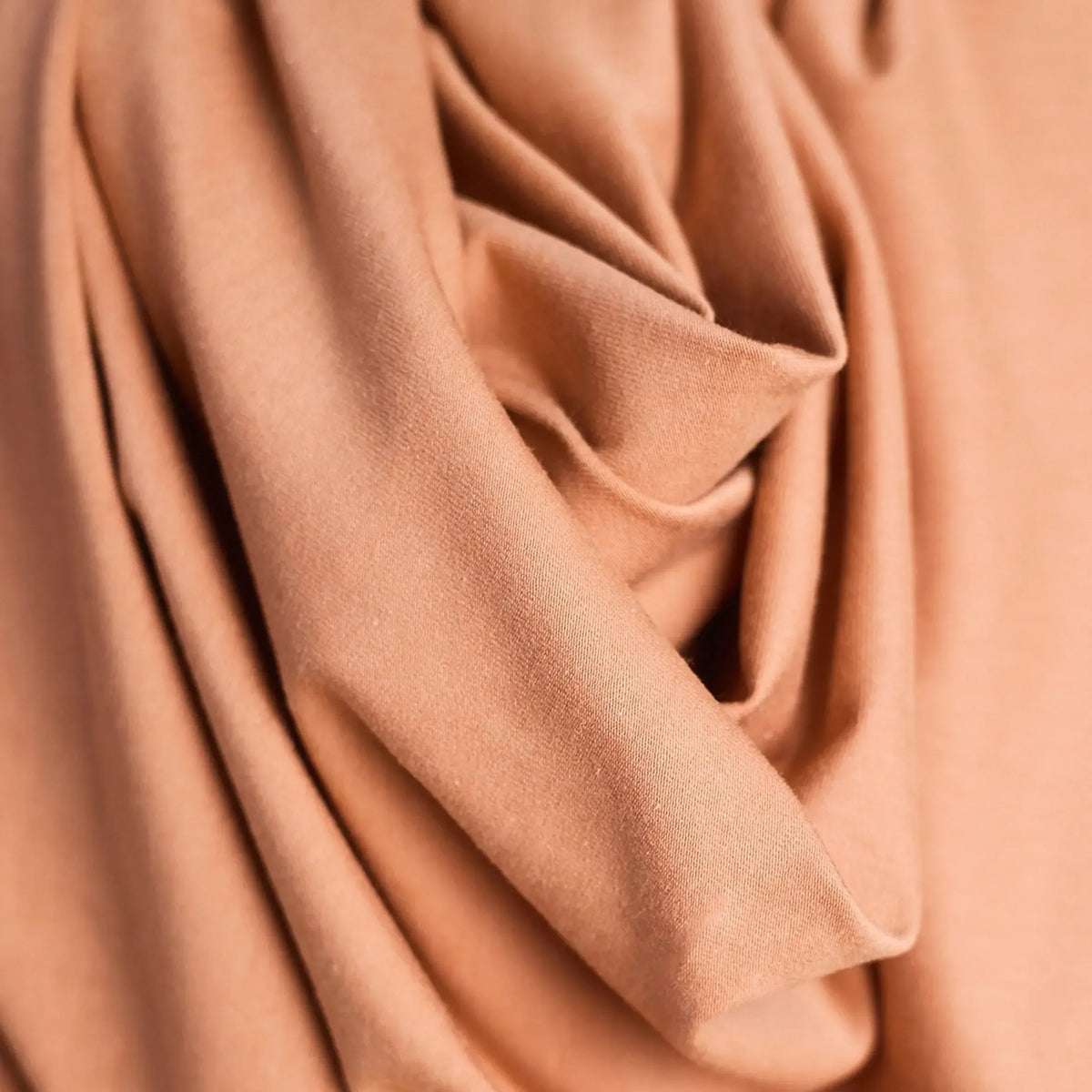 Atelier Brunette-Modal Jersey Fabric - Silky Peach-fabric-gather here online