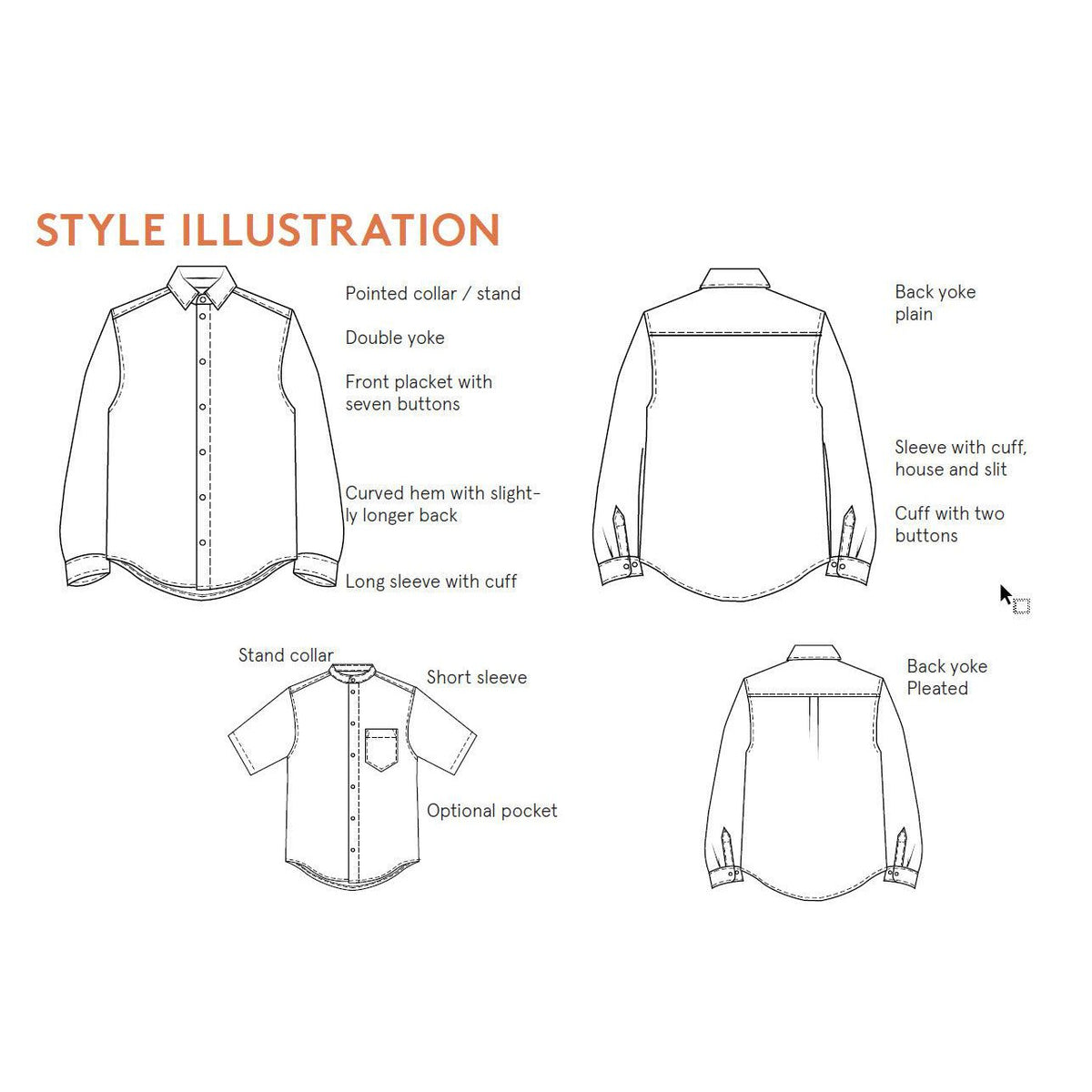 Wardrobe By Me-Jensen Shirt Pattern-sewing pattern-gather here online